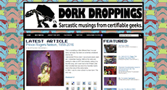 Desktop Screenshot of dorkdroppings.com